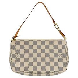 Borsa a mano Louis Vuitton Damier Azur Pochette