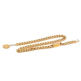 Cintura con catena e medaglione 31 Rue Cambon placcata oro Gold CC Chanel