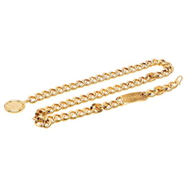 Cintura con catena e medaglione 31 Rue Cambon placcata oro Gold CC Chanel