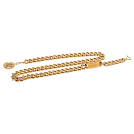 Cintura con catena e medaglione 31 Rue Cambon placcata oro Gold CC Chanel