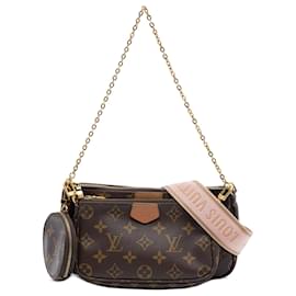 Louis Vuitton Marrone Monogram Multi Pochette Accessoires