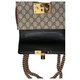 Gucci Marmont Borsa a tracolla in tela GG Supreme e pelle