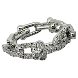 Tiffany & Co. 18K Weißgold Diamantring