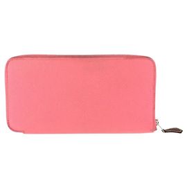 Hermès Portafoglio lungo Azap Hermes in Rose Azalee