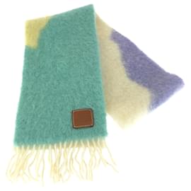 Sciarpa/Stola in lana Loewe Anagram Multicolor