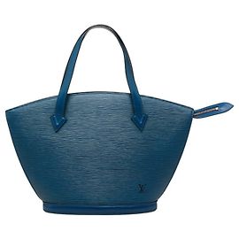Borsa Louis Vuitton Epi Saint Jacques in Toledo Blue