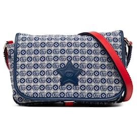 Borsa a tracolla Gucci per bambini con logo Double G e stelle