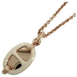 Hermes Women's Necklace with Mini Maillon PM Chaine d'Ancre Pendant - Hermès