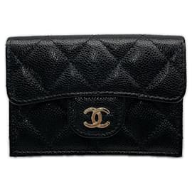 Portafoglio compatto a tre pieghe Chanel Matelassé