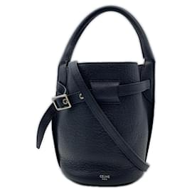 Borsa a secchiello CELINE Big Bag Bucket Nano in pelle di vitello - Céline