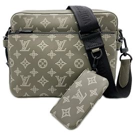 Bolso bandolera Louis Vuitton Monogram Shadow Trio Messenger