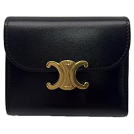 CELINE Triomphe Small Flap Wallet - Céline