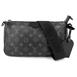 Pochette Accessoires XL Monogram Eclipse da uomo Louis Vuitton