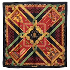 Hermès Hermes Carre 90 Brins d’or Golden Branch Scarf