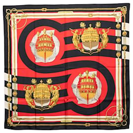 Hermes Carre 90 Chateau de Arriere Sciarpa - Hermès