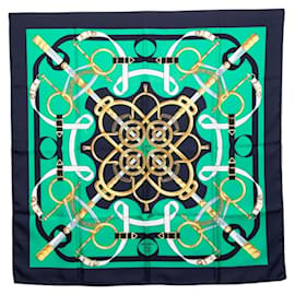 Sciarpa Hermes Carre 90 Eperon d'Or - Hermès