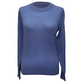 Maglione a girocollo in maglia Zimmermann in blu navy in cashmere blu navy