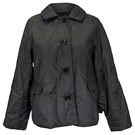 Chaqueta repelente al agua The Cube de Max Mara en poliéster negro