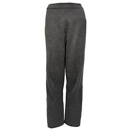 Pantalon de détente à coupe droite Loro Piana en cachemire gris
