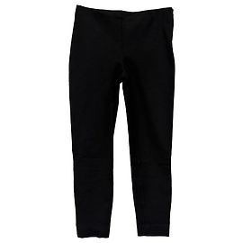 Joseph Slim-Fit Hose aus schwarzer Viskose