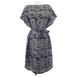 Vestido de seda Twillaine Hermes - Hermès