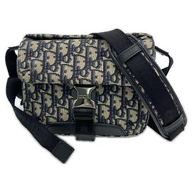 Bolsa tiracolo Explorer em jacquard Oblique Christian Dior