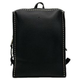 Fendi Roman Leather Selleria Backpack