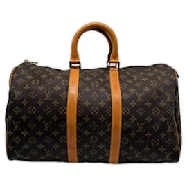 Louis Vuitton Monogram Keepall 45 Boston Bag