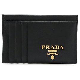 Prada Leather Business Card Case