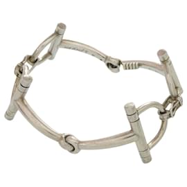 Hermès Hermes Silbernes Gebiss-Charm-Armband