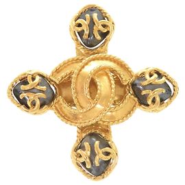 Spilla Vintage Chanel Coco Mark Oro