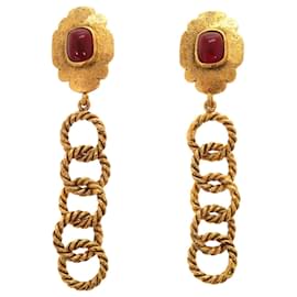 Orecchini a clip Chanel Vintage Gripoix