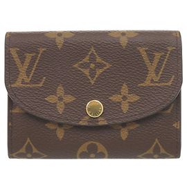 Portafoglio bi-fold Louis Vuitton Rosalie Monogram