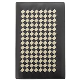 Copertina per taccuino in pelle Intrecciato nero Bottega Veneta