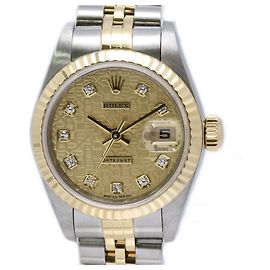 Rolex Datejust 10P Diamond Damenuhr