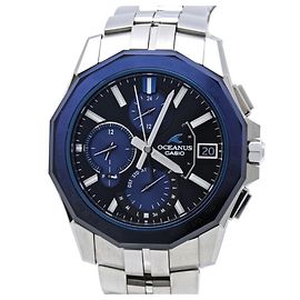 Casio Oceanus Manta Date OCW-S6000-1AJF Herrenuhr aus Titan
