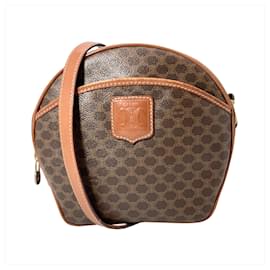 Céline Borsa a tracolla in pelle con motivo Macadam Celine