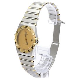 Omega Constellation Quartz Acciaio Inossidabile e Oro Giallo 33