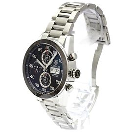 Tag Heuer Carrera Calibre 16 Chronograph Day Date Automatic Stainless Steel 43