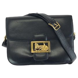 Céline Borsa a tracolla in pelle Celine Vintage Horse Carriage