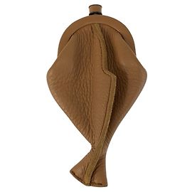 Portafoglio porta monete in pelle marrone Bottega Veneta