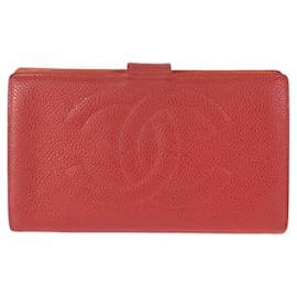 Cartera Chanel Vintage Coco Mark Roja