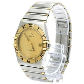 Omega Constellation Quartz Acciaio Inossidabile e Oro Giallo 33