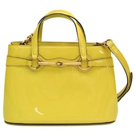 Tote convertibile Bright Bit Gucci in pelle verniciata