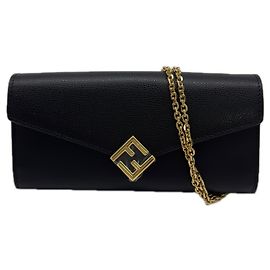 Borsa a tracolla FENDI FF Diamond Chain Wallet
