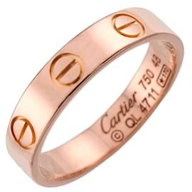 Anello Mini Love di Cartier in oro rosa 18K