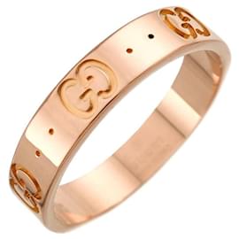 Anello Icon di Gucci in oro rosa 18K