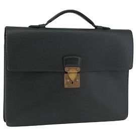 LOUIS VUITTON Taiga ServietteKourad Business Bag Epicea T16786 LV Auth bs35801