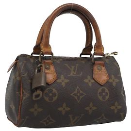 LOUIS VUITTON Borsa Monogram Mini Speedy M41534 LV Auth bs35844