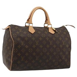 LOUIS VUITTON Bolso Monogram Speedy 35 M41524 LV Auth 189081SV